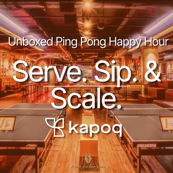Unboxed Kapoq Happy Hour & Ping Pong