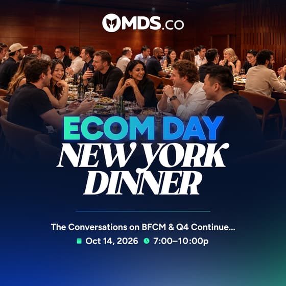 Ecom Day New York Dinner